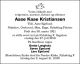 Aase Kaae Rasmussen
